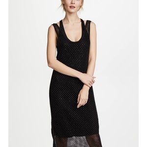 Rag & Bone beaded terry tank dress